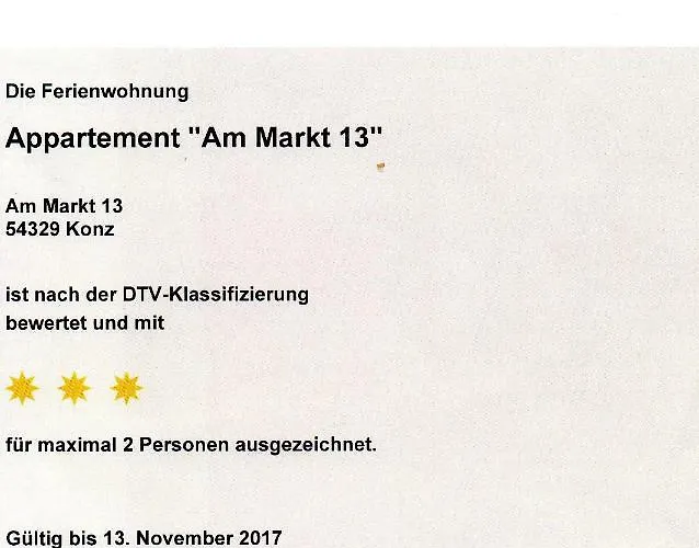 Am Markt 13 * 콘즈